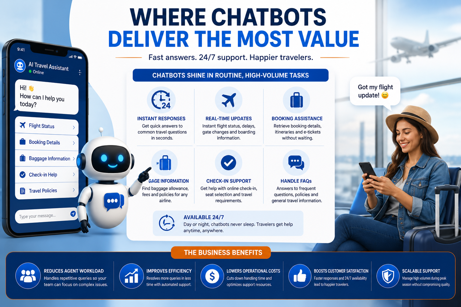Where Chatbots Deliver the Most Value